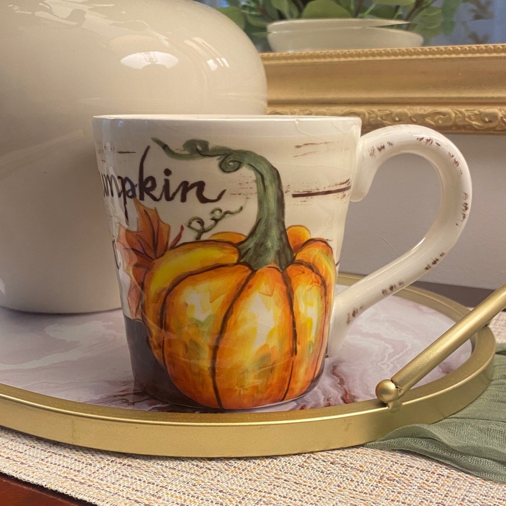 MAXCERA AUMTUM HARVEST PUMPKIN MUG